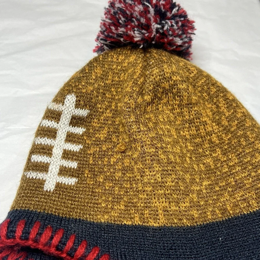 Houston‎ Texans Infant NFL Team Apparel Winter Hat Flap Ear Pom Embroidered Logo